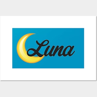 Luna Posters and Art